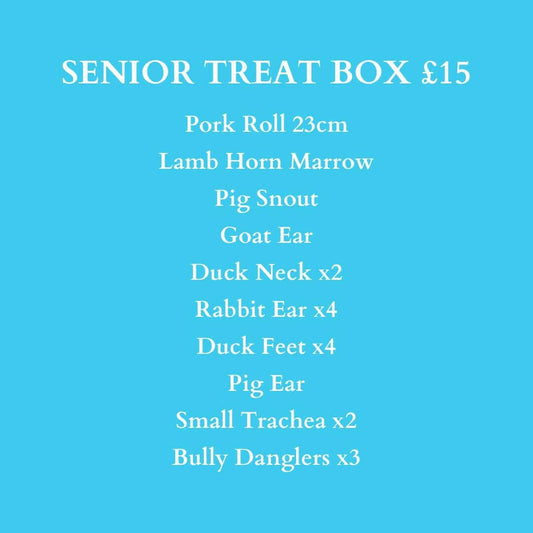 Senior Treat Box - Monty & Mabel's